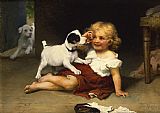 Famous Play Paintings - Ruff Play